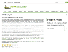 Tablet Screenshot of gsm-security.net